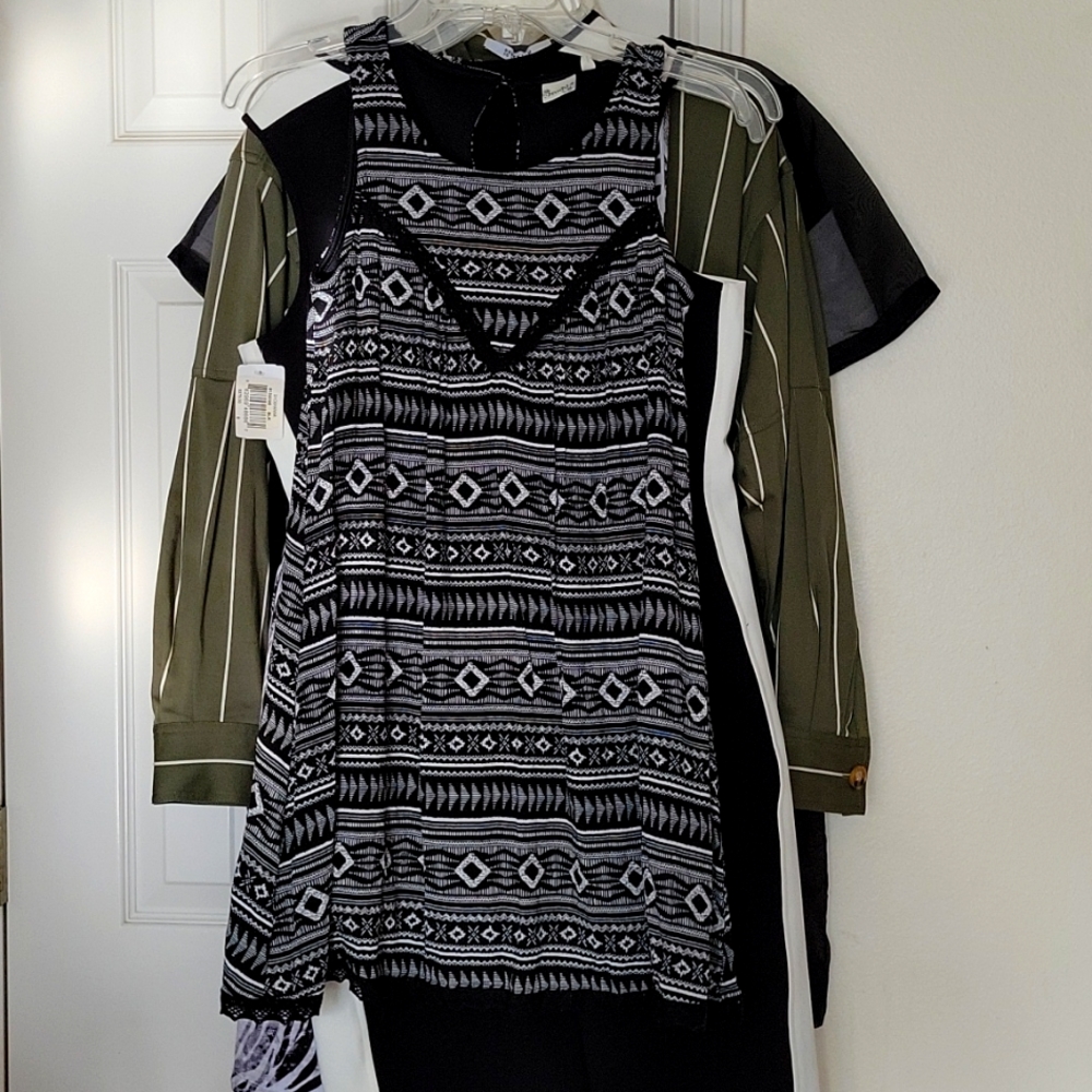 NWT Crochet A-Line Dress by Mudd